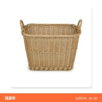 杂物收纳筐 简约白